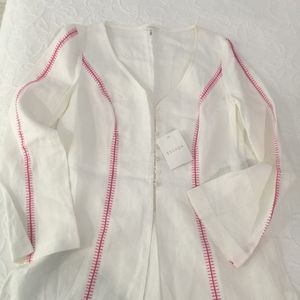 New With Tags Escada Linen Top